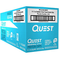 Thumbnail for Image 6 of Quest Protein Chips - Cheddar & Sour Cream (8 Bags)