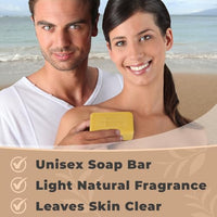 Thumbnail for Image 5 of One With Nature Lemon Sage Dead Sea Salt Exfoliating Soap Bar, 4 oz 3 Pack