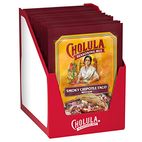Image 1 of Default Title for the product Cholula Smoky Chipotle Taco Seasoning Mix, 1 oz (Pack of 12)