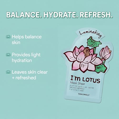 Image 4 of TONYMOLY I'm Face Sheet Masks - Hydrating & Soothing Korean Skincare