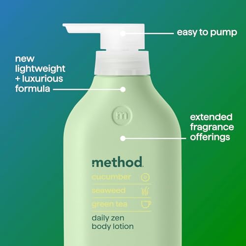 Image 4 of Method Body Lotion, Daily Zen, Cucumber, Seaweed + Green Tea notes, 24 oz Pack