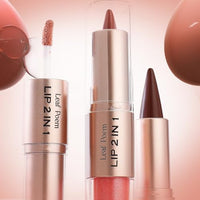 Thumbnail for Image 29 of BAISEN DIARY 2-in-1 Double-Ended Matte Lip Liner & Lip Gloss Duo