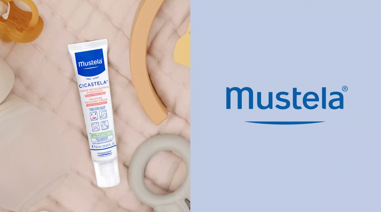 Image 7 of Mustela Cicastela Moisture Recovery Cream - 1.35 fl. Oz