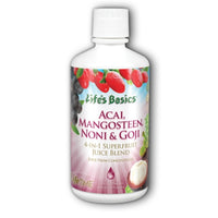 Thumbnail for Life Time Nutritional Specialties Noni Mangosteen Goji & Acai Blend 32 oz