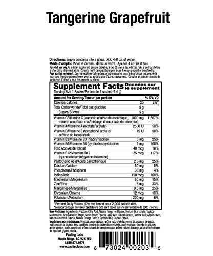 Image 4 of Ener-C Multivitamin Drink Mix - Tangerine & Grapefruit, 30 Count