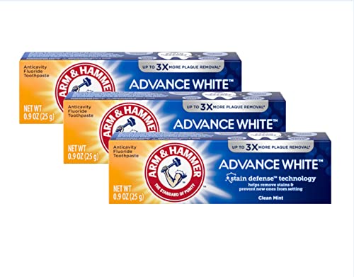 Image 1 of Default Title for the product ARM & HAMMER Advance White Toothpaste - 0.9 Ounce (Pack of 3)