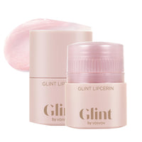 Thumbnail for Glint Lipcerin (Pink Sparkle, 0.5fl oz) - Lasting Hydration, Plumping 5-in-1 Lip Care Gloss Balm with Glitter, Shea Butter. Korean Skin Care. Chapped, Dry, Cracked, Damaged Lips.