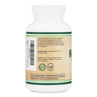 Thumbnail for Magnesium Taurate Supplement for Cardiovascular Health to Boost Magnesium Levels (1,500mg per Serving, 210 Vegan Capsules) Non-GMO, Gluten Free, by Double Wood Supplements