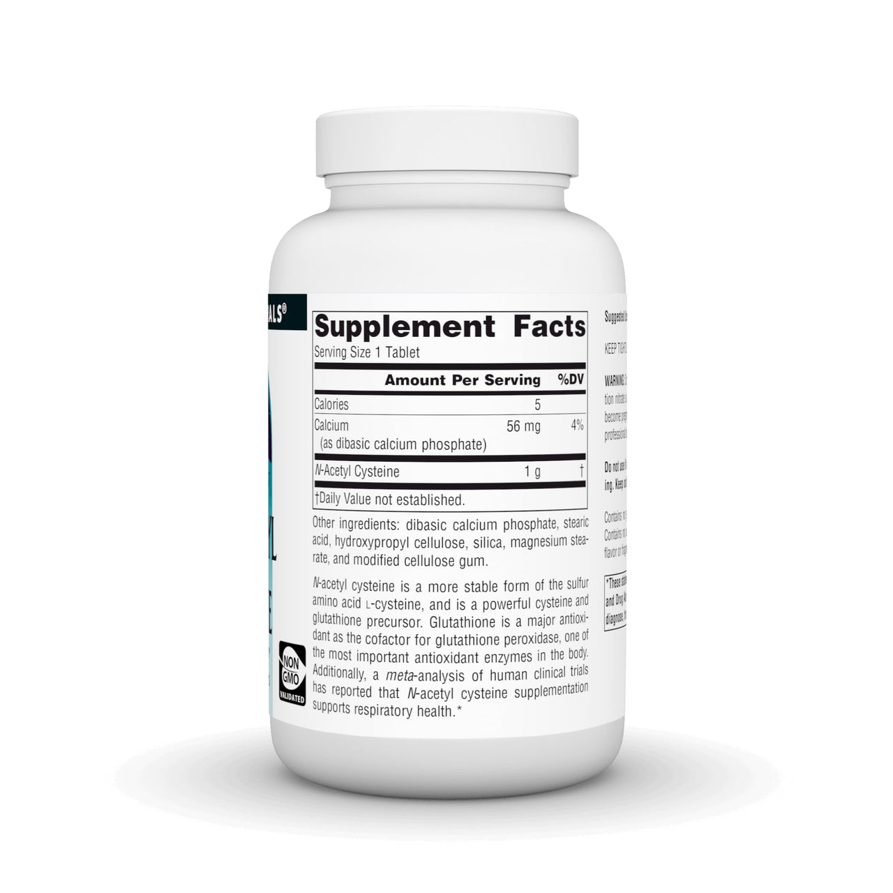 Source Naturals N-Acetyl Cysteine Antioxidant Support, Dietary Supplement that Supports Respiratory Health* - 1000 mg -120 Tablets