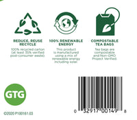 Thumbnail for Traditional Medicinals Organic Green Tea Ginger Herbal Tea, Promotes Healthy Digestion, (Pack of 1) - 16 Tea Bags