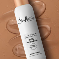 Thumbnail for SheaMoisture Virgin Coconut Oil Body Wash Nourish and Replenish Skin Daily Hydrating body wash for 24H Visible Moisture for Healthy, Glowing Skin 18 oz