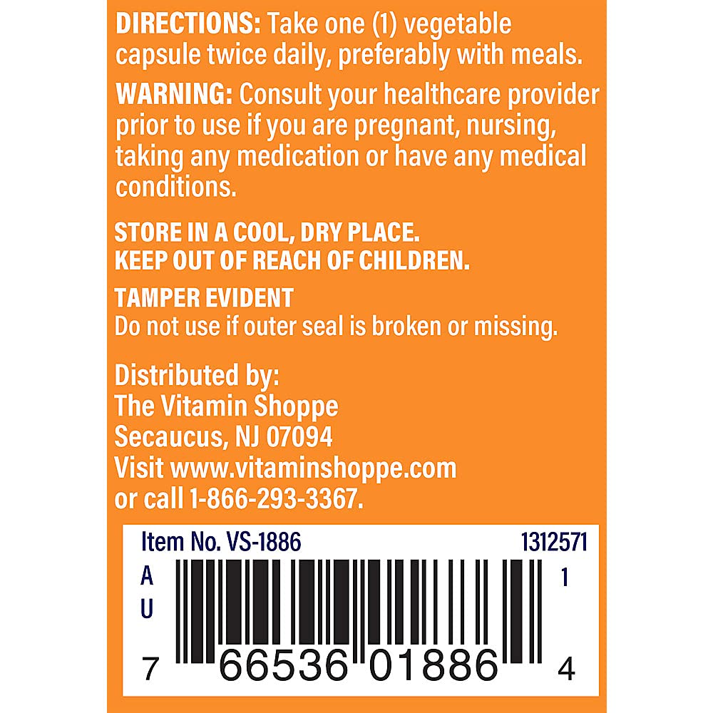 The Vitamin Shoppe Alpha Lipoic Acid 300mg, Natural Antioxidant Formula to Support Glucose Metabolism & Promotes Healthy Blood Sugar (60 Capsules)