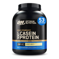 Thumbnail for Optimum Nutrition Gold Standard 100% Micellar Casein Protein Powder, Slow Digesting, Helps Keep You Full, Overnight Muscle Recovery, Creamy Vanilla, 4 Pound (Packaging May Vary)