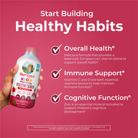Thumbnail for MaryRuth's Liquid Morning Multivitamin for Kids | Kids Multivitamin | Immune Support Supplement | Vitamin C | Vitamin D | Essential Nutrients | Vegan | 30-180 Servings | 15.22 fl oz
