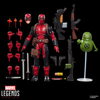Thumbnail for Marvel Legends Maximum Series Deadpool, Deluxe Deadpool Comics Collectible 6-Inch Action Figure with 24 Accessories Including X-Force’s Doop