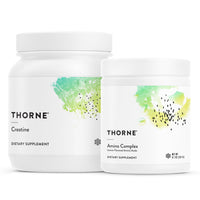Thumbnail for THORNE - Performance Essentials Bundle: Creatine & Amino Power Pack - Muscular Support, Energy Boost, and Cognitive Function - NSF Certified - 30 to 90 Servings