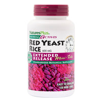 Thumbnail for NaturesPlus Herbal Actives Red Yeast Rice, Extended Release - 120 Mini-Tabs - Non-GMO, Vegetarian, Gluten Free - 60 Servings
