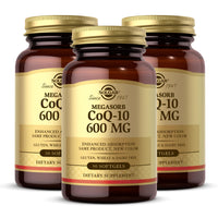 Thumbnail for Solgar Megasorb CoQ-10 600 mg, 30 Softgels (Pack of 3) - Promotes Nervous System Health - Coenzyme Q10 Supplement - Enhanced Absorption - Gluten Free, Dairy Free - 90 Total Servings