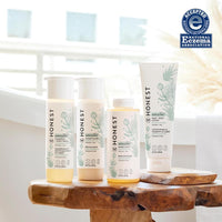 Thumbnail for The Honest Company Hydrating Face and Body Lotion, Fast Absorbing, Naturally Derived, Hypoallergenic, Fragrance-Free, Sensitive, 8.5 fl oz