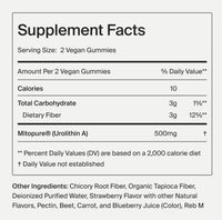 Thumbnail for Timeline Mitopure Urolithin A Supplement Gummies - Clinically Proven Support for Healthy Aging Cellular Energy Muscle Strength and Longevity