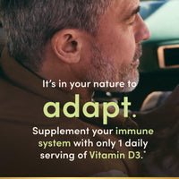 Thumbnail for Nature's Bounty Vitamin D3 5000 IU Softgels, Rapid Release, Immune Support, Vitamin D Supplements, 240 Ct