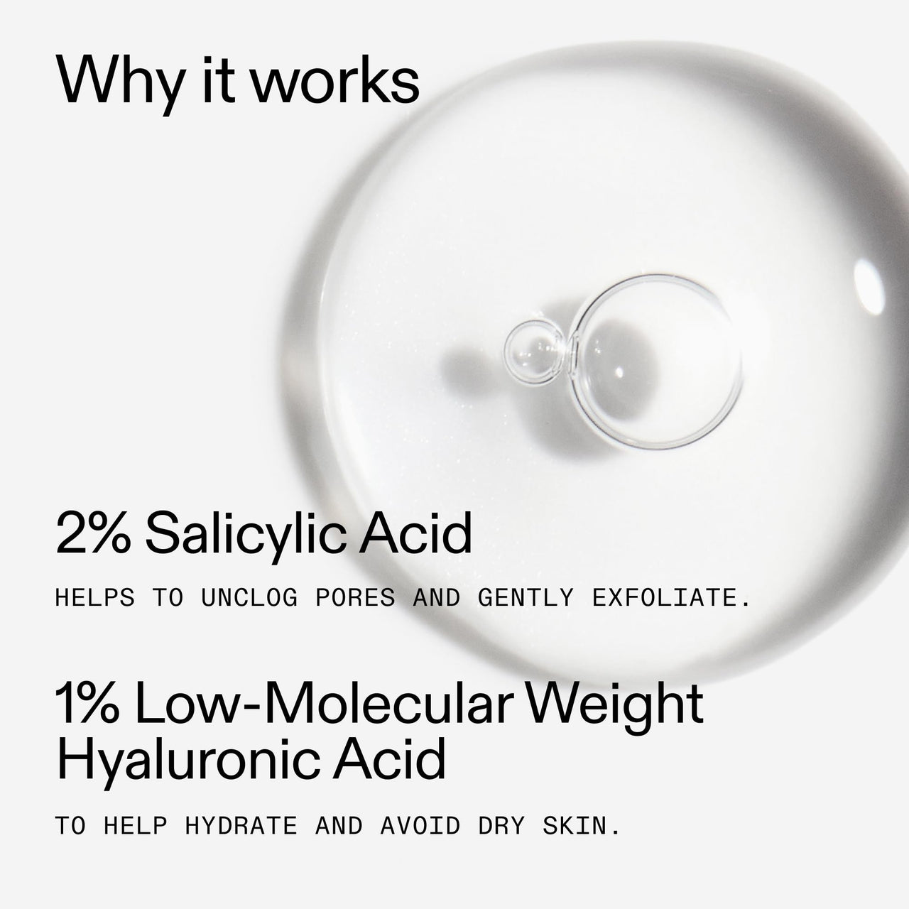 The INKEY List Beta Hydroxy Acid (BHA) Serum, Face Exfoliant for Normal, Oily or Dry Skin, Target Pores and Blackheads, 1.01 fl oz