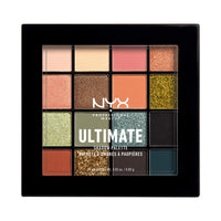 Thumbnail for NYX Professional Makeup Ultimate Eye Shadow Palette, Pressed Pigments, Vegan Formula, 16 Shades, Matte, Satin, Metallic, Shade: Ultimate Utopia