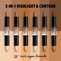 Thumbnail for NYX PROFESSIONAL MAKEUP Wonder Stick, Highlight & Contour - Deep