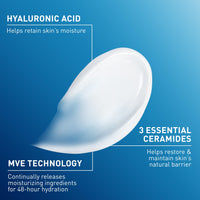 Thumbnail for CeraVe Moisturizing Cream, Body and Face Moisturizer for Dry Skin, Body Cream with Hyaluronic Acid and Ceramides, Daily Moisturizer, Oil-Free, Fragrance Free, Non-Comedogenic, 19 Ounce