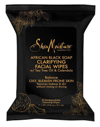 Thumbnail for SHEA MOISTURE African Black Soap Facial Wipes 30 Count (3 Pieces)