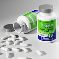 Thumbnail for AbsorbAid Platinum Digestive Enzyme Support 120 vCaps, 12 Digestive Enzymes Plus 2 Probiotics for Maximum Relief