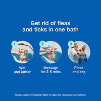 Thumbnail for ADAMS Plus Flea & Tick Shampoo with Precor for Dogs, Cats, Puppies & Kittens, Flea Shampoo to Treat Flea Infestations, Kills Ticks, Fleas, Flea Eggs & Lice, Cleans and Conditions Coat, 12 Ounces