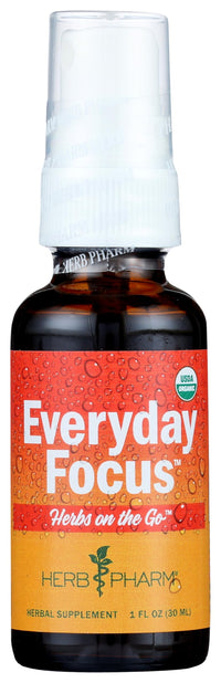 Thumbnail for Herb Pharm Herbs on the Go Portable Spray, Everyday Focus, 1 Fl Oz