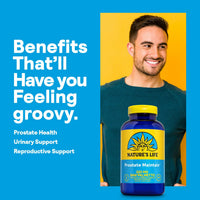 Thumbnail for Nature's Life Prostate Maintain - Prostate Support Supplement for Men's Health - Saw Palmetto, Pygeum Herbal Complex and Zinc Supplements - 125 Servings, 250 Vegetarian Capsules