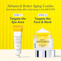 Thumbnail for Beekman 1802 Milk RX Advanced Better Aging Collagen Moisturizer Face Cream – 4X Retinol Alternative with Goat Milk Exosomes & Polypeptide, Firming Cream, 1.69 fl oz