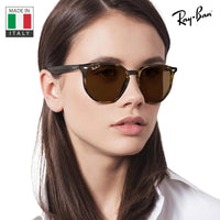 Thumbnail for Ray-Ban RB4306 Hexagonal Flat Lenses Sunglasses With Eyewear Kit Bundle - High Bridge Fit - Ideal Formal and Casual Wear Retro Sunglasses