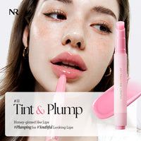 Thumbnail for Nature Republic HONEY MELTING LIP PLUMPING (11 PINK) SOFT LIP STICK Tint & Plump Hydrating Gloss, Moisturizing balms, Volumizing formula & Sheer tint, Glowy Finish, korean make up