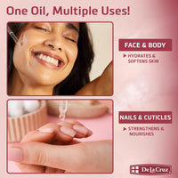 Thumbnail for De La Cruz Vitamin E Oil for Face 28,000 IU - No Preservatives, Artificial Colors or Fragrances, Made in USA 1 FL. OZ.