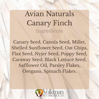 Thumbnail for Volkman Avian Naturals Canary Finch 4lb