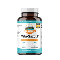 Thumbnail for Maximum Living - Vita-Sprout Whole-Food Multivitamin & Phytonutrient Blend - 120 Capsules