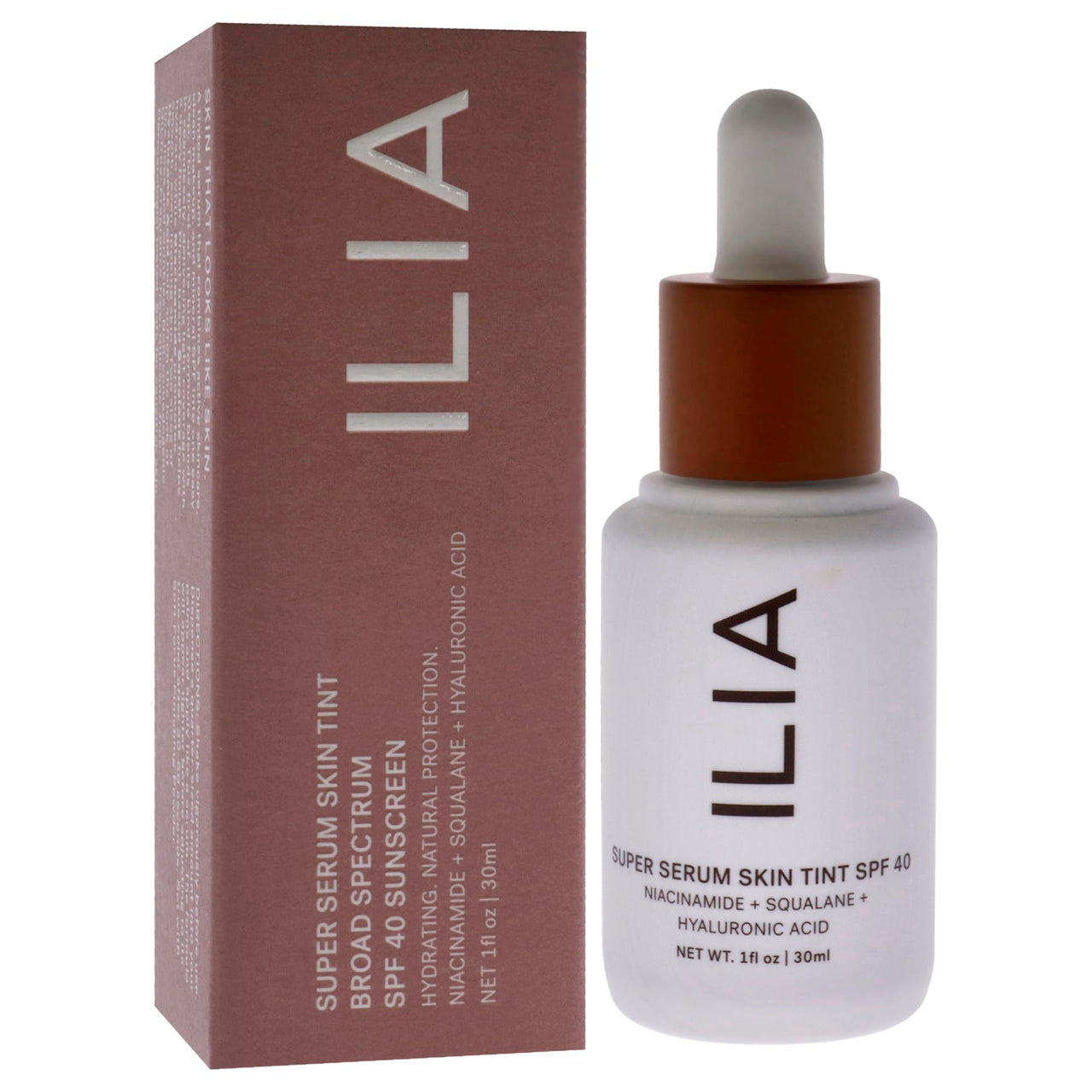 Super Serum Skin Tint Foundation SPF 40 - ST14 Dominica by ILIA Beauty for Women - 1 oz Foundation