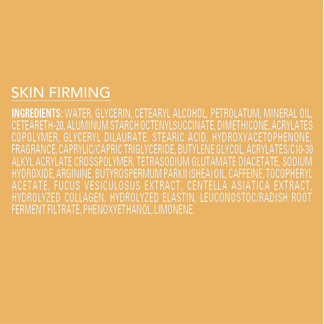 Jergens Skin Firming Body Lotion for Dry to Extra Dry Skin, Skin Tightening Cream with Collagen and Elastin, Dermatologist Tested, Hydralucence Blend Formula, 16.8 Oz, Pack of 3