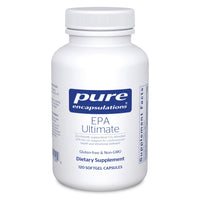 Thumbnail for Pure Encapsulations EPA Ultimate - Eco-Friendly Supercritical CO2 Extracted EPA Fish Oil Concentrate - 120 Softgel Capsules