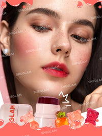 Thumbnail for SHEGLAM Jelly-Licious Hydrating Lip & Blush Tint-Coucou