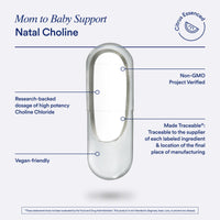 Thumbnail for Ritual Natal Choline Supplement, 550mg, Supports Baby’s Cognitive Function When Taken During Pregnancy and Choline Content in Breastmilk*, 30 Day Supply