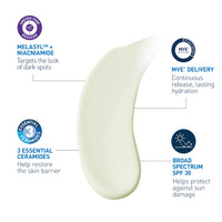 Thumbnail for CeraVe Skin Renewing Brightening Lotion SPF 30, Anti Aging Facial Moisturizer Hydrates, Brightens and Evens Skin Tone, Contains Ceramides + Niacinamide + Antioxidants, Fragrance-Free, 1.35 fl oz