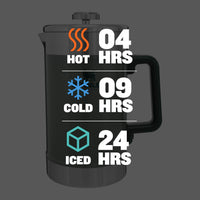 Thumbnail for STANLEY Classic Stay-Hot French Press Coffee Maker 48 oz | 5 Minute Brew, 4 Hours Hot | Mesh Filter for Coffee Grounds | Insulated Stainless Steel French Press | BPA-Free | Hammertone Green