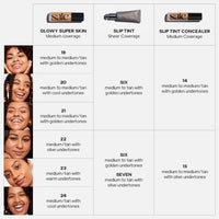 Thumbnail for Saie Slip Tint Tinted Moisturizer with SPF 35 - Light Coverage, Glowy Skin Tint & Mineral Sunscreen for Face with Hydrating Hyaluronic Acid - Summer Makeup Essential - Shade Six (1.35 oz)