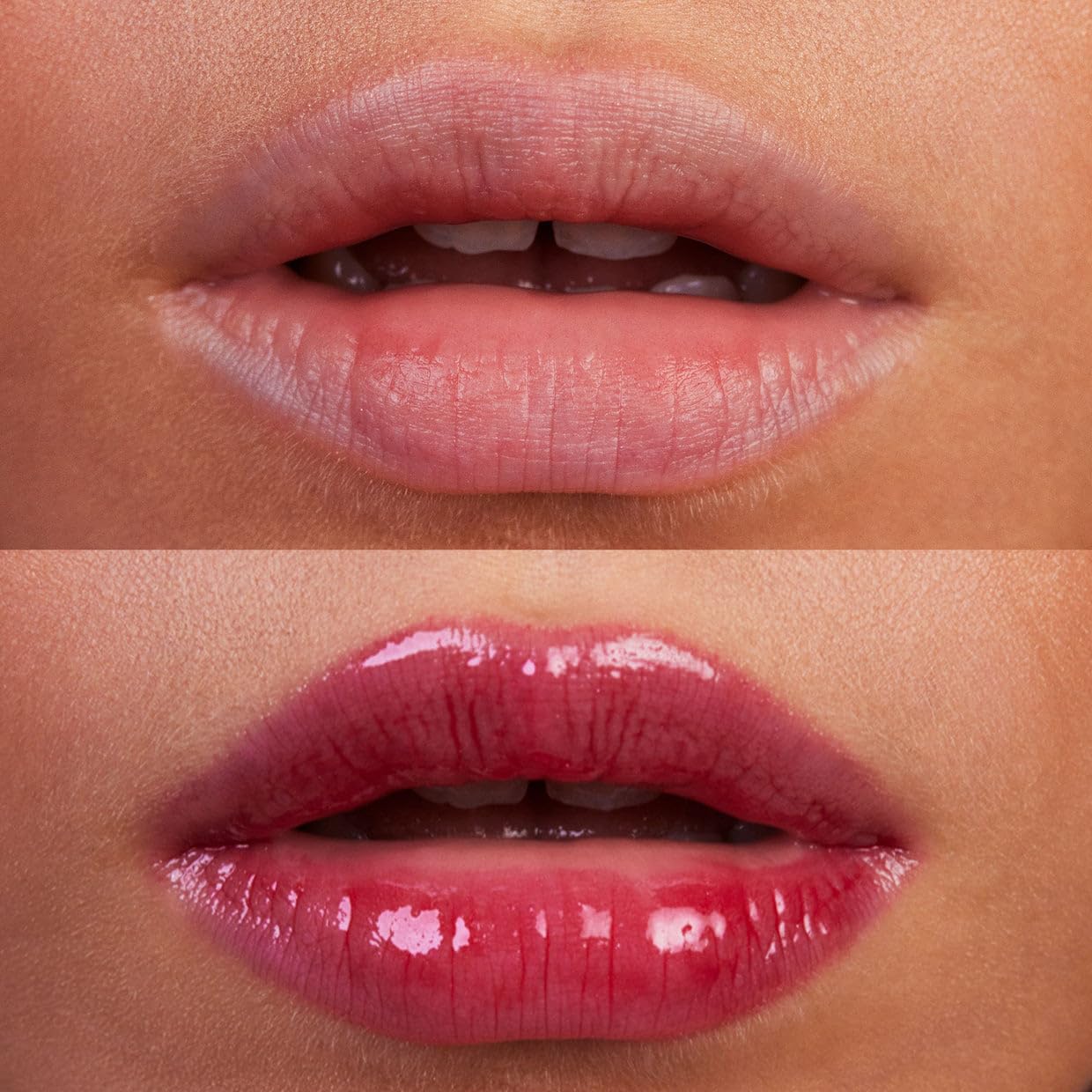 Kosas Wet Lip Oil Gloss - Hydrating Lip Plumping Treatment with Hyaluronic Acid & Peptides, Non-Sticky Finish (Fruitjuice)