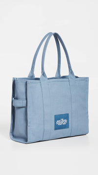 Thumbnail for Marc Jacobs Women's The Large Tote Bag, Blue Shadow, One Size
